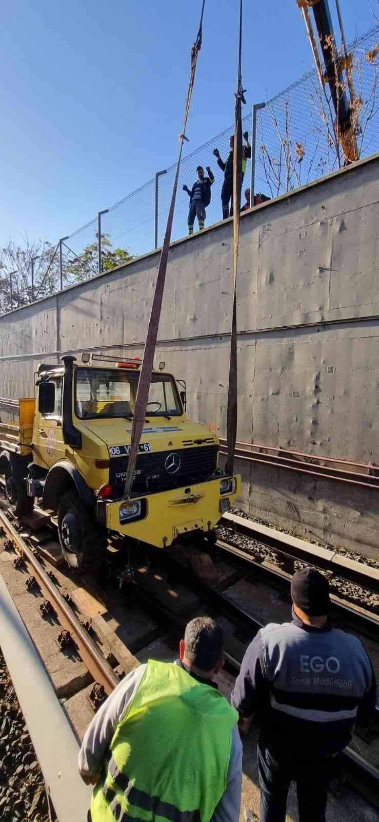 Ankara Büyükşehir Belediyesinden, aksayan metro seferleriyle ilgili açıklama