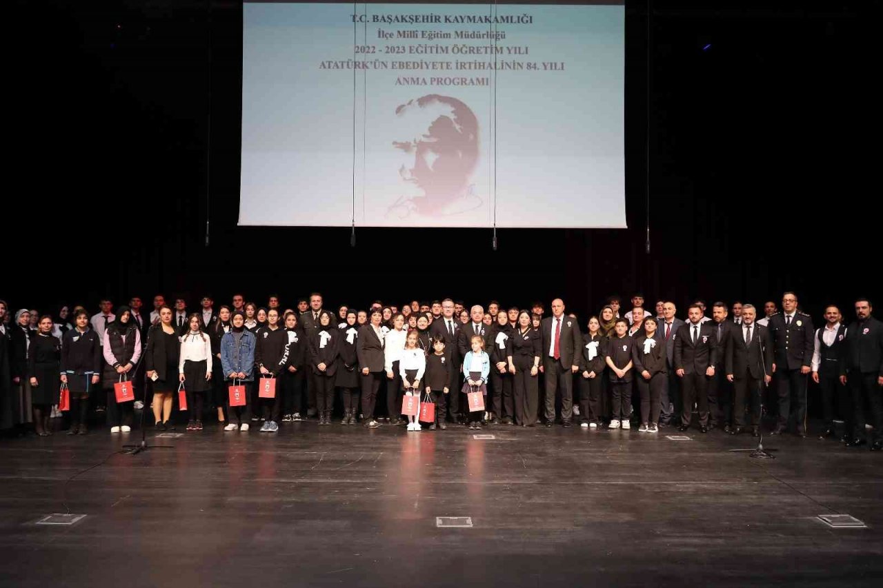 Gazi Mustafa Kemal Atatürk Başakşehir’de anıldı