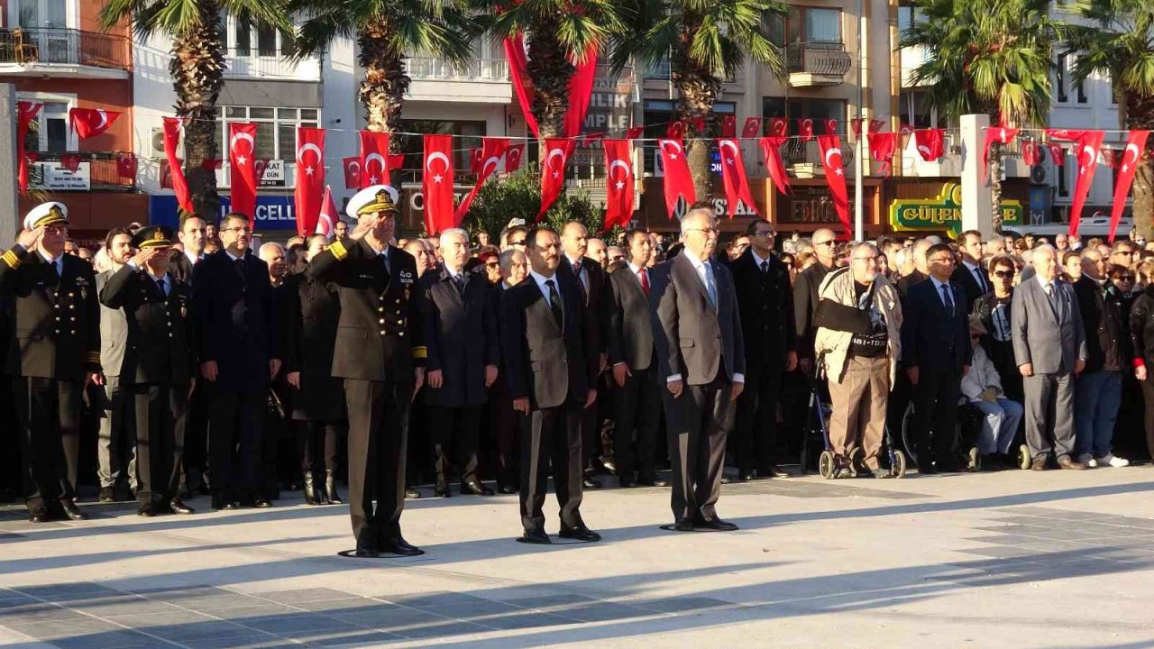 Çanakkale’de Atatürk ölümünün 84. yılında anıldı