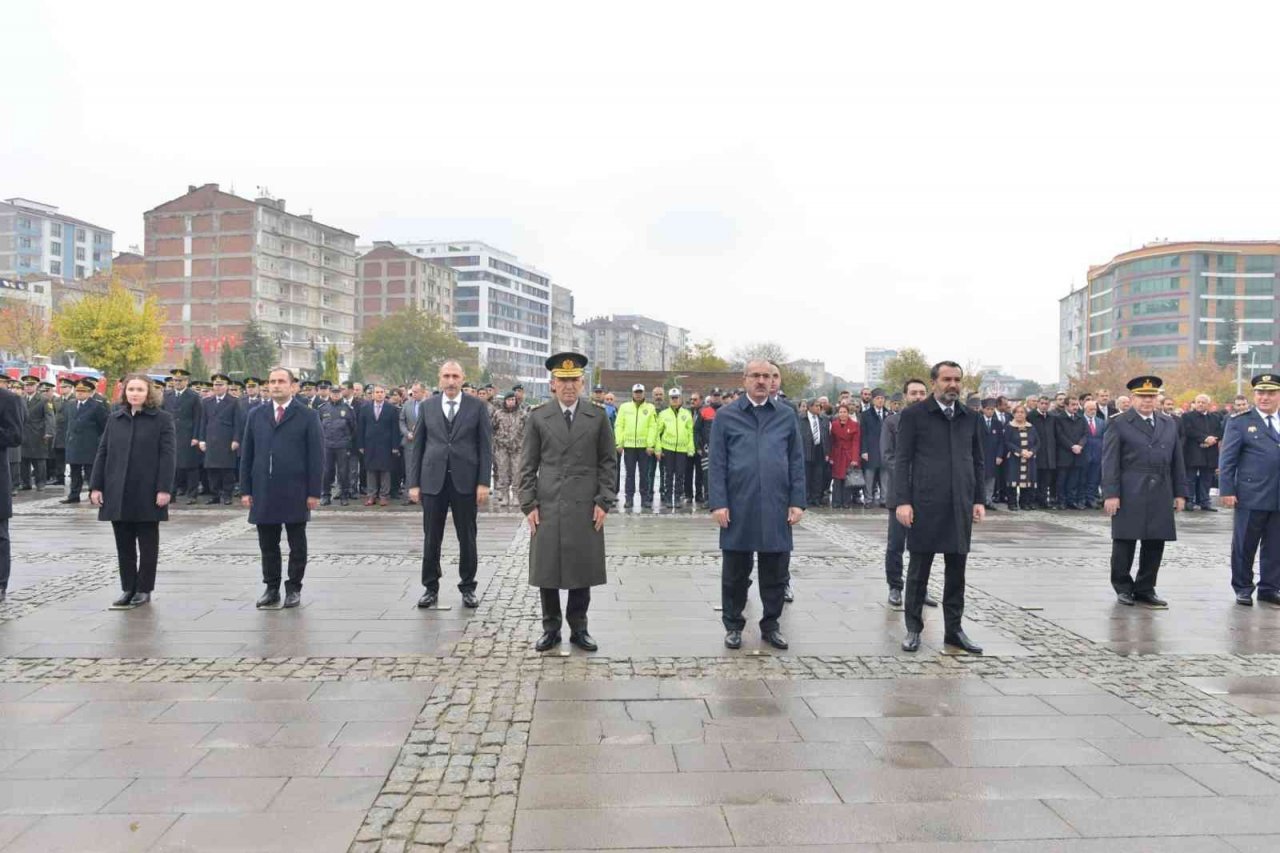 Elazığ’da 10 Kasım Atatürk’ü Anma Günü töreni