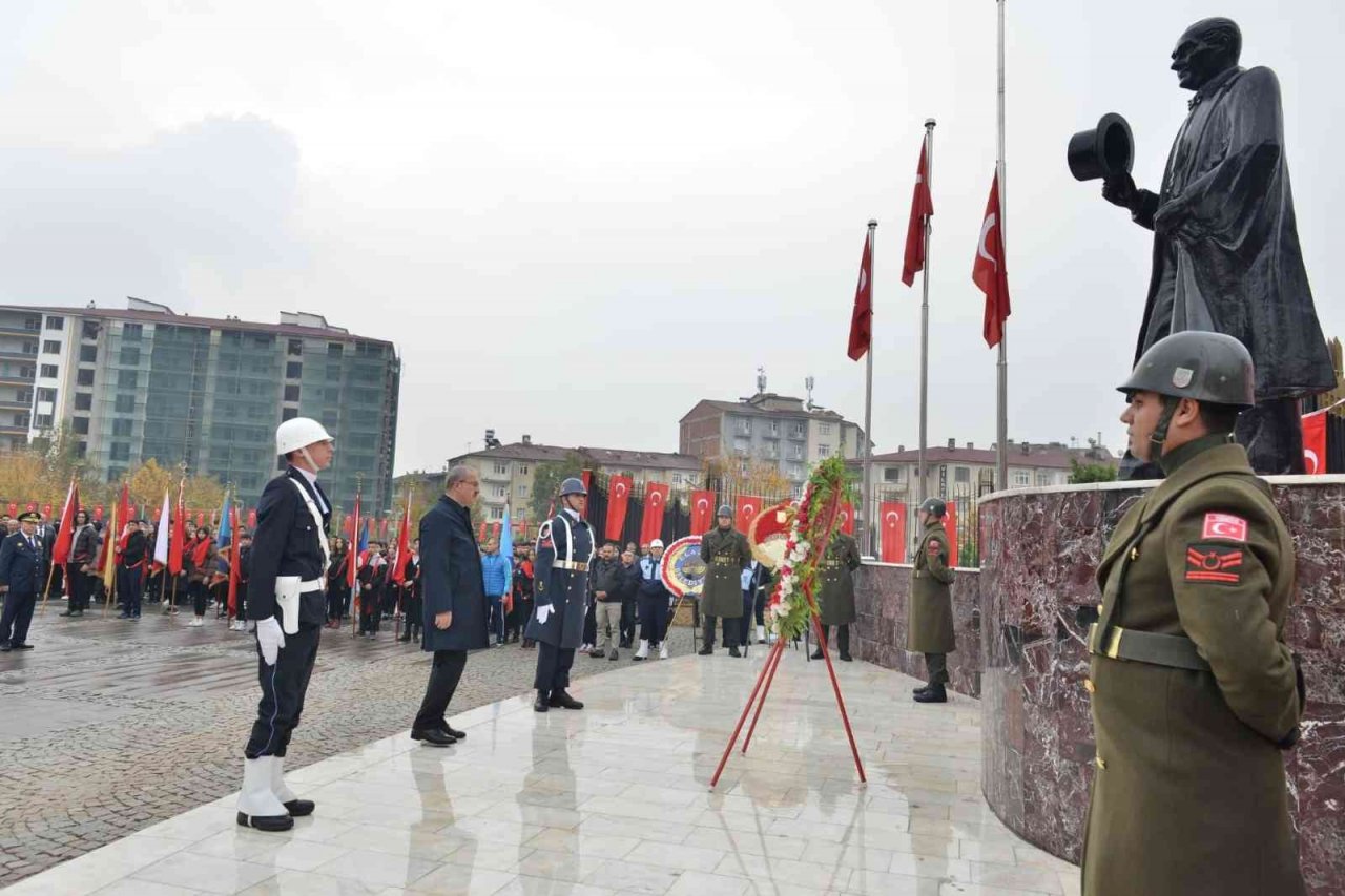 Elazığ’da 10 Kasım Atatürk’ü Anma Günü töreni