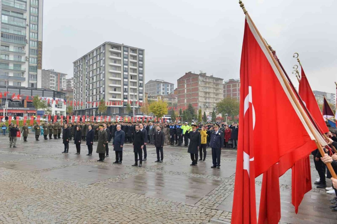 Elazığ’da 10 Kasım Atatürk’ü Anma Günü töreni