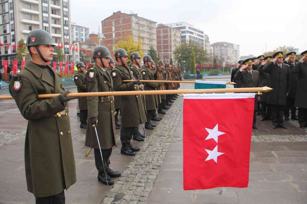 Elazığ’da 10 Kasım Atatürk’ü Anma Günü töreni