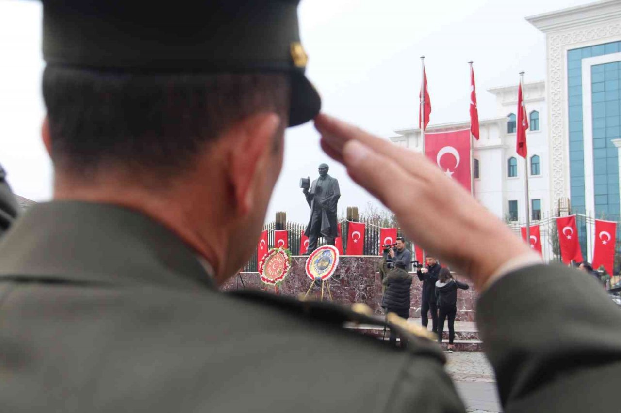 Elazığ’da 10 Kasım Atatürk’ü Anma Günü töreni