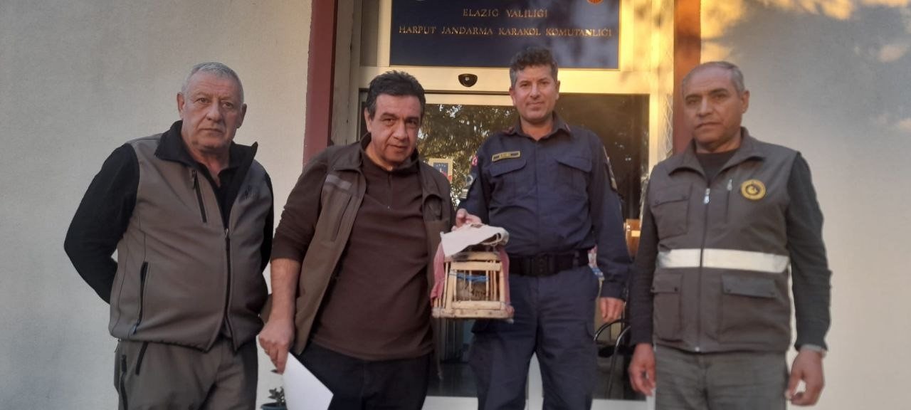 Elazığ’da yasadışı avcılık yapan şahsa idari işlem uygulandı