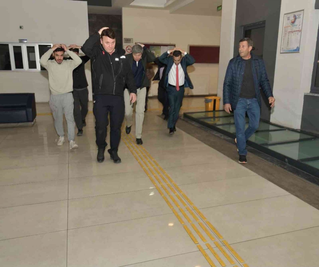 Eskişehir’deki KYK yurtlarında deprem tatbikatı yapıldı