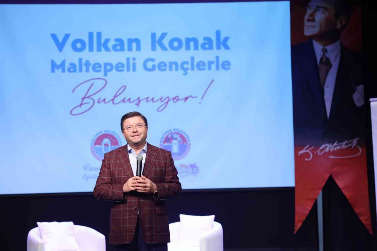 Volkan Konak, Maltepeli gençlerle buluştu