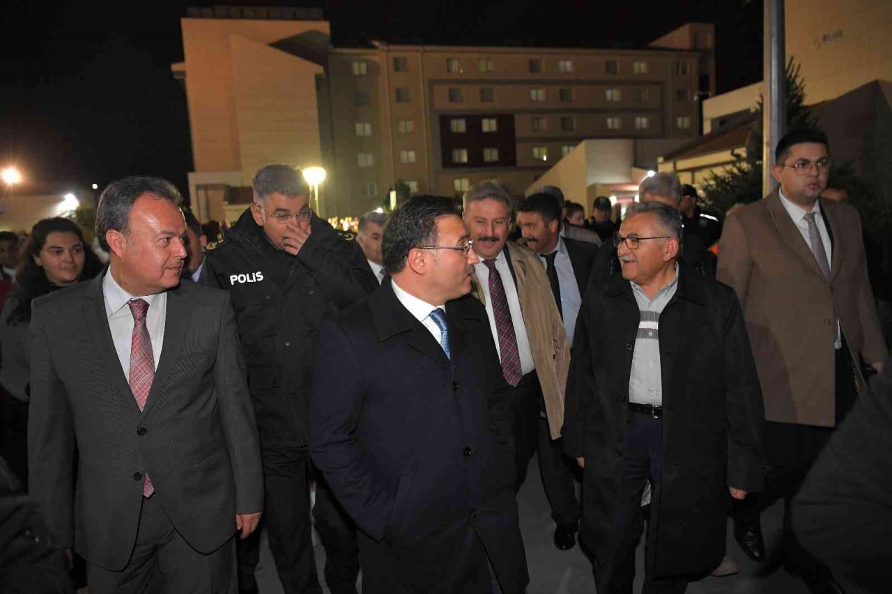 Başkan Büyükkılıç, ‘Çök-Kapan-Tutun’ tatbikatına katıldı