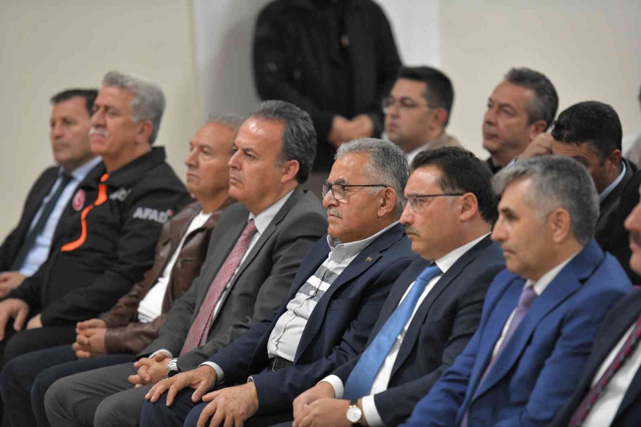 Başkan Büyükkılıç, ‘Çök-Kapan-Tutun’ tatbikatına katıldı