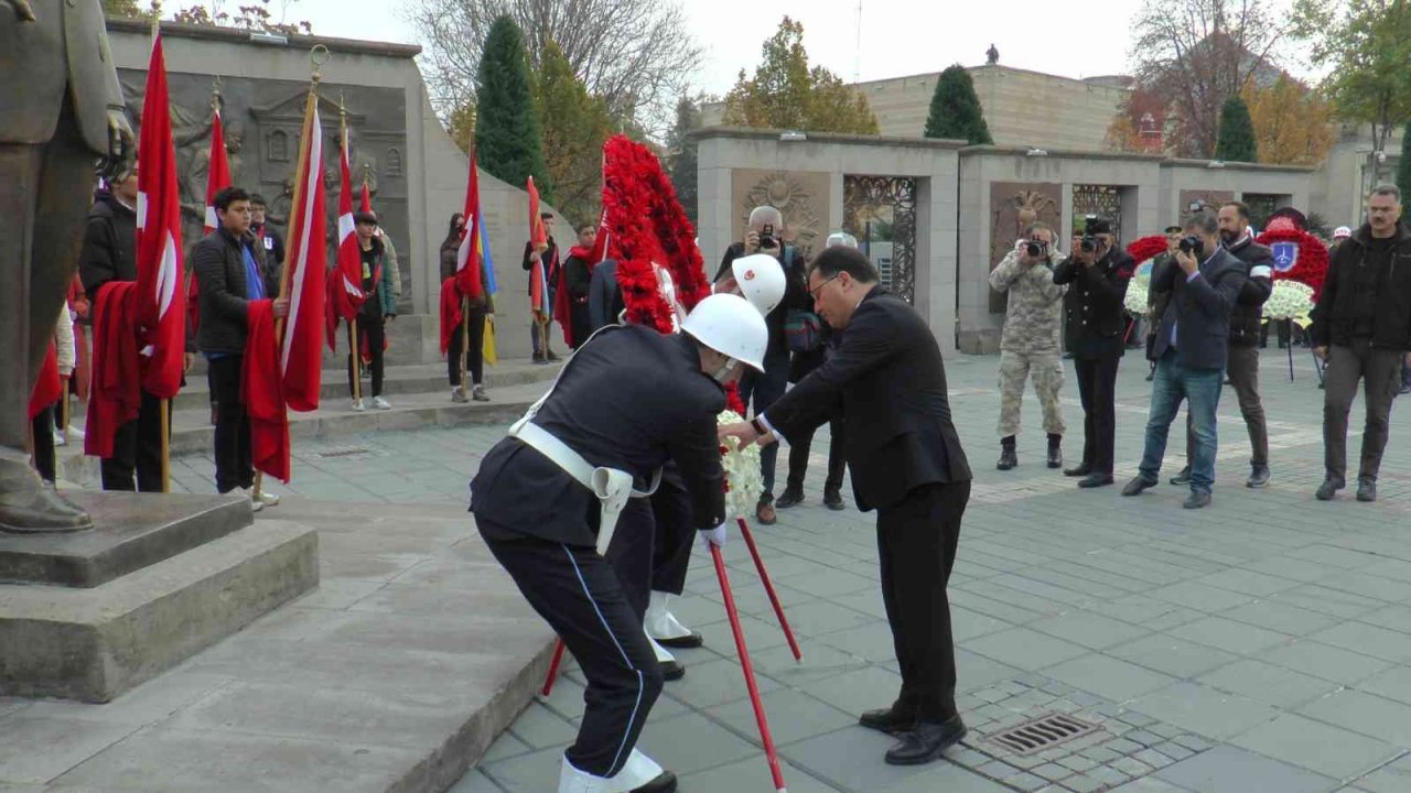 Kayseri’de 10 Kasım töreni düzenlendi