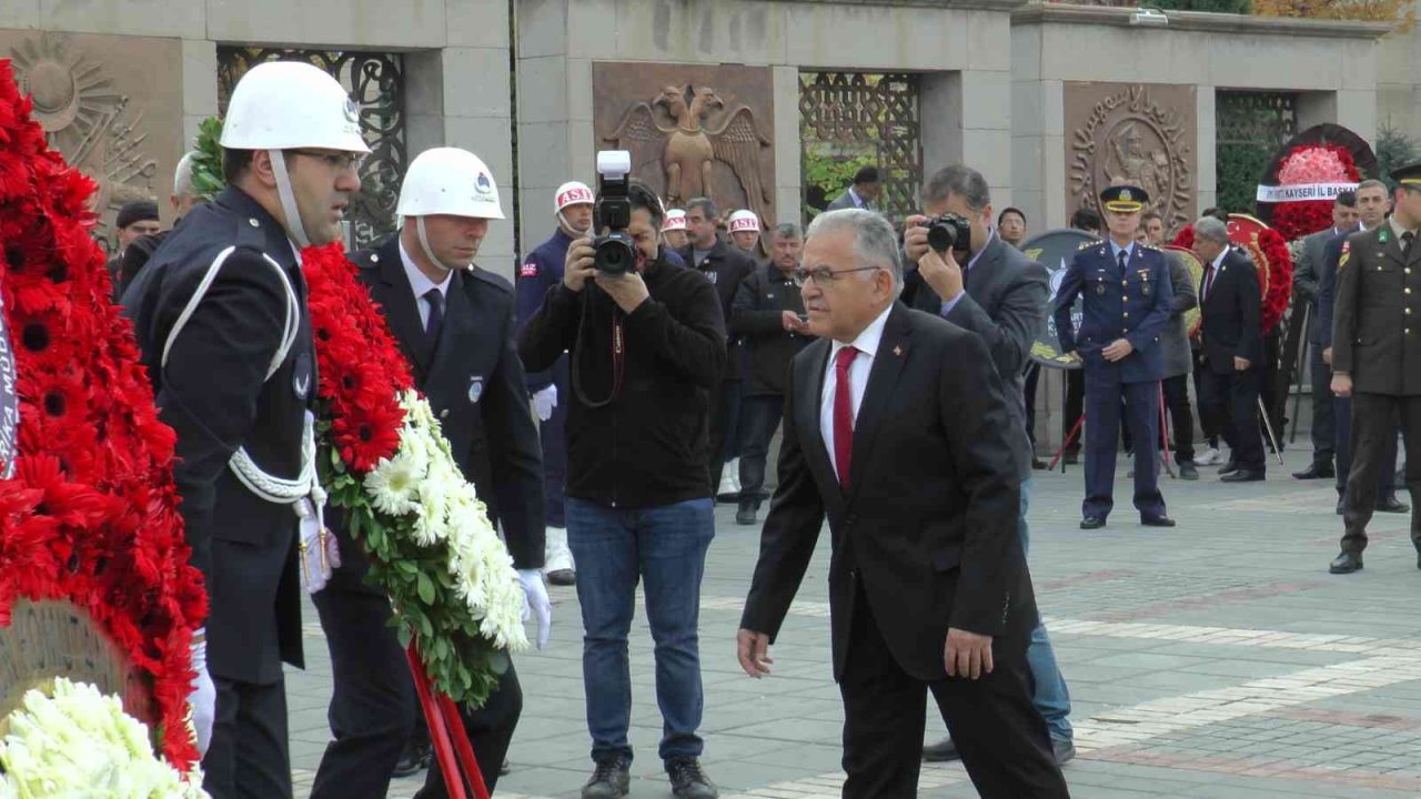 Kayseri’de 10 Kasım töreni düzenlendi