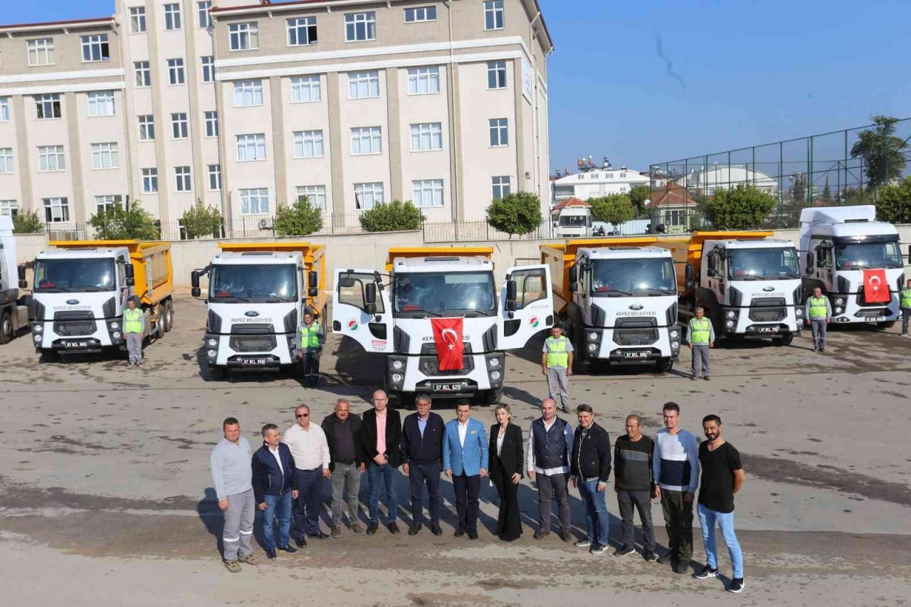 Kepez Belediyesi araç filosunu güçlendirdi