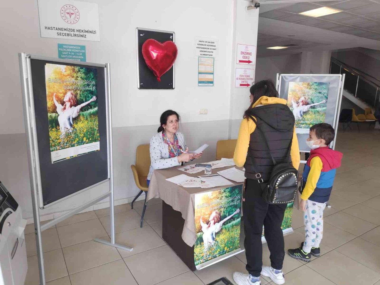 Muğla’da organ bağışı için stant kuruldu