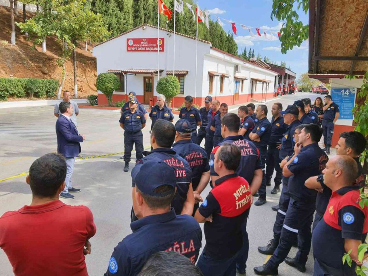 Büyükşehir İtfaiye personeline doğalgaz yangını eğitimi