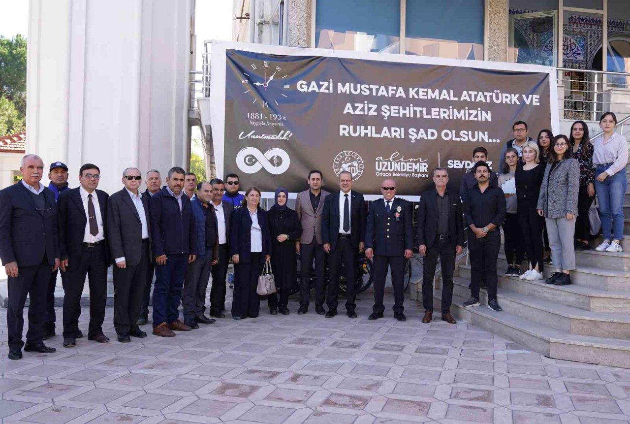 Ortaca’da 10 Kasım Atatürk’ü anma etkinliği