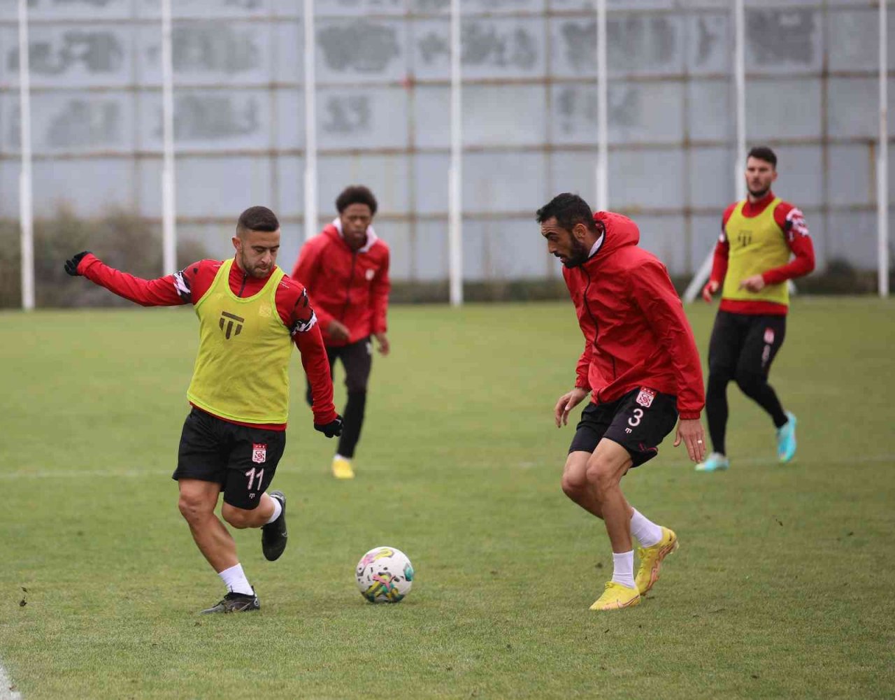 Sivasspor’da Ümraniyespor mesaisi devam etti