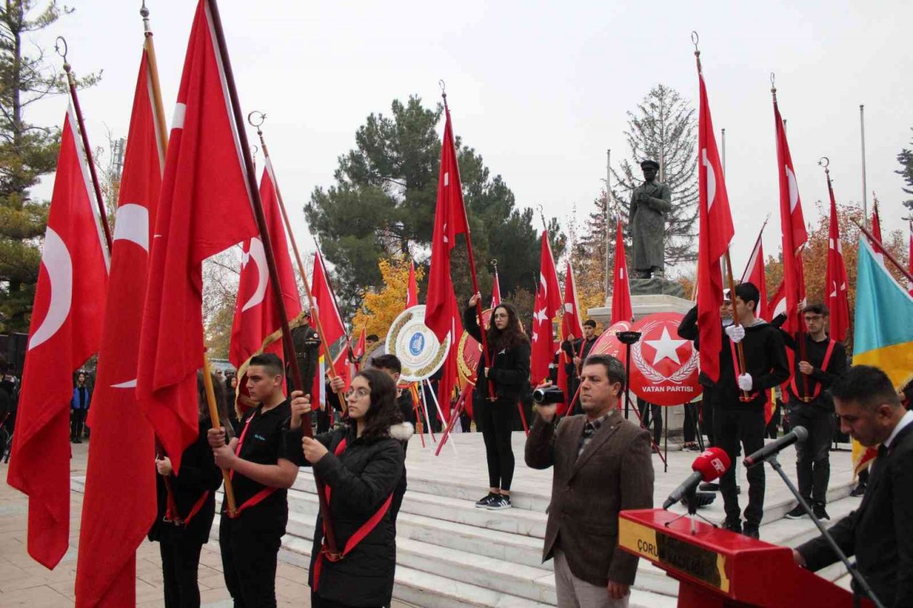 Çorum’da 10 Kasım törenleri