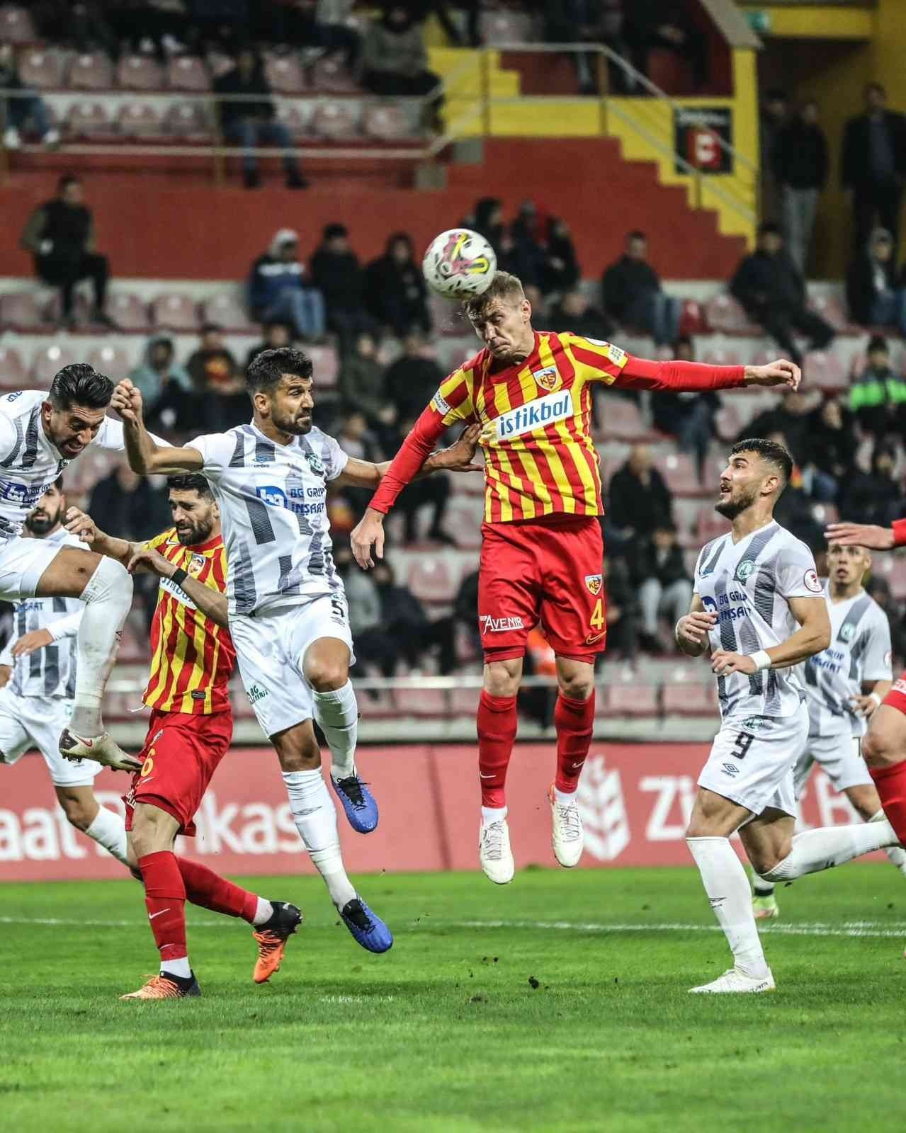 Ziraat Türkiye Kupası: Kayserispor: 1 - Sivas Belediyespor: 0