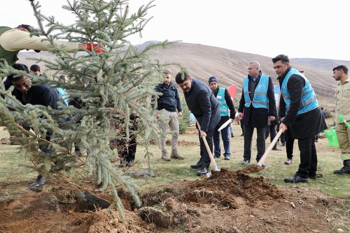 Bitlis’te 3 bin fidan dikildi