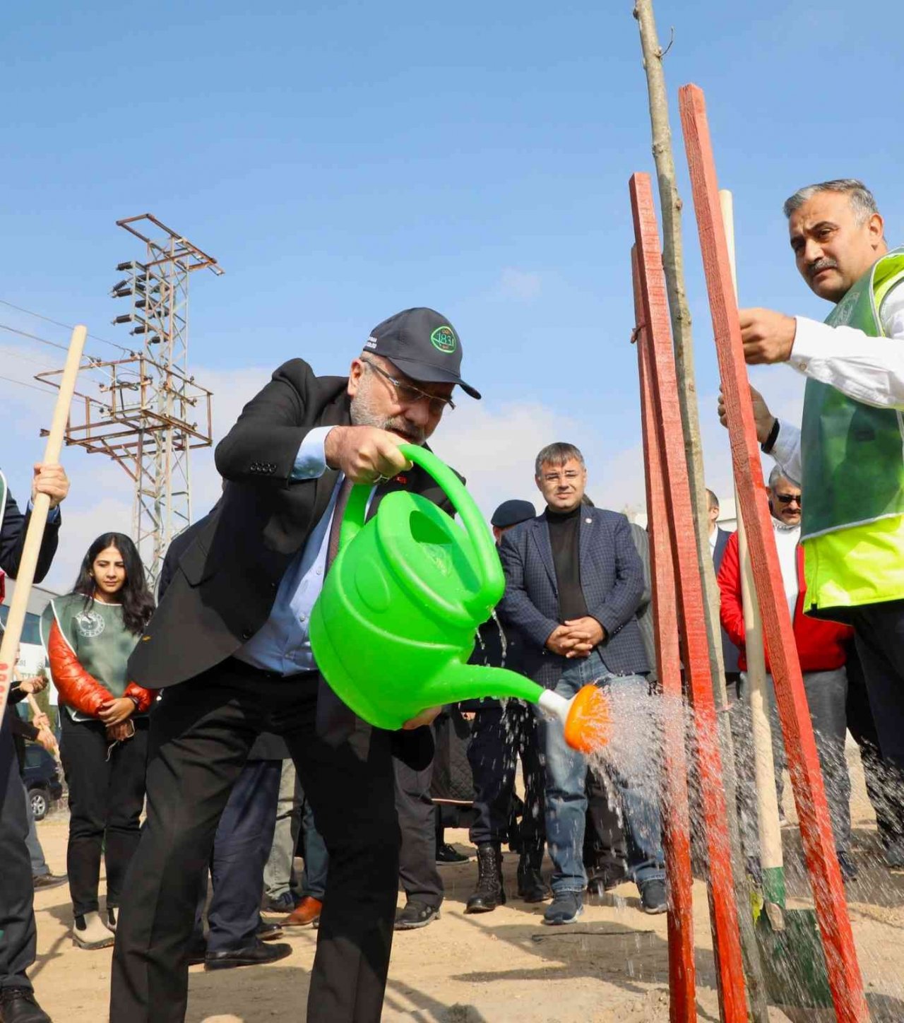 KAYÜ Develi Seyrani Kampüsünde Ağaçlandırma Çalışması Yapıldı