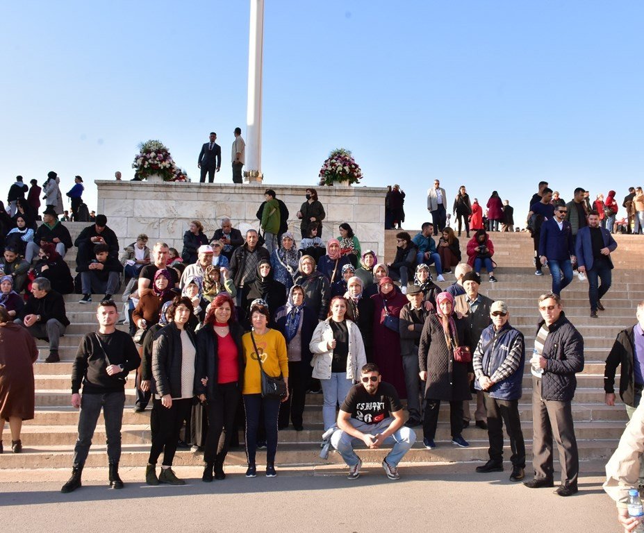 İnönü sakinleri Anıtkabir’de
