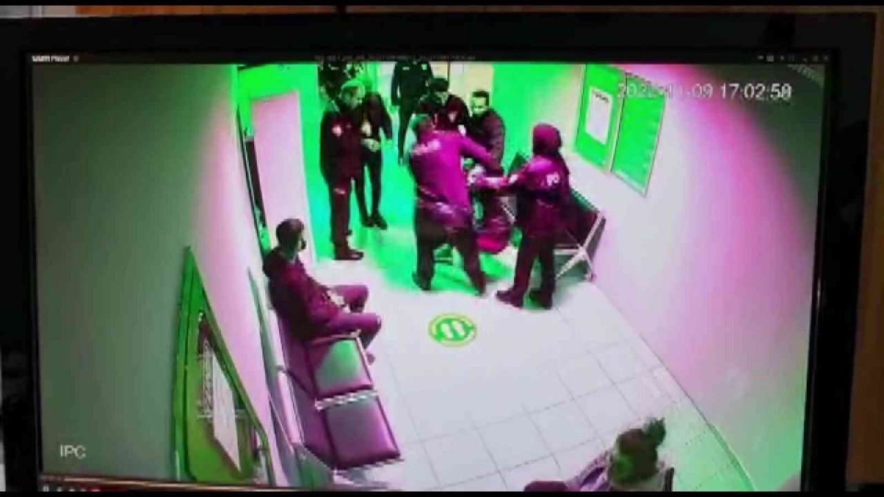 Emre Aşık’ın eski eşi Yağmur Sarnıç’ın Maltepe’de polis merkezini birbirine kattığı anlar kamerada