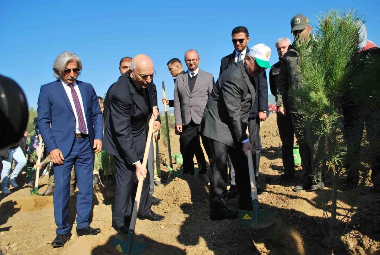 İzmir’de 42 bin fidan toprakla buluştu