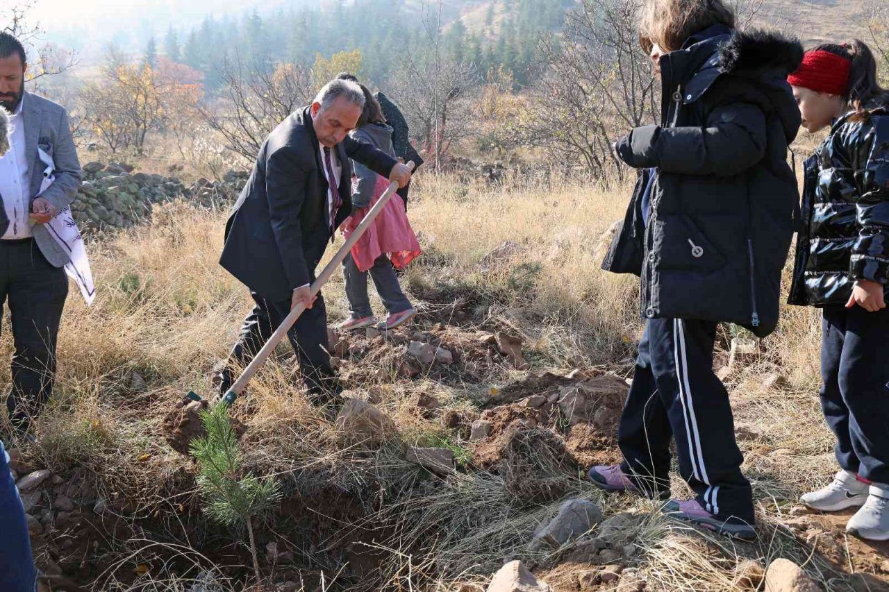 Talas’ta şenlik gibi ağaçlandırma günü