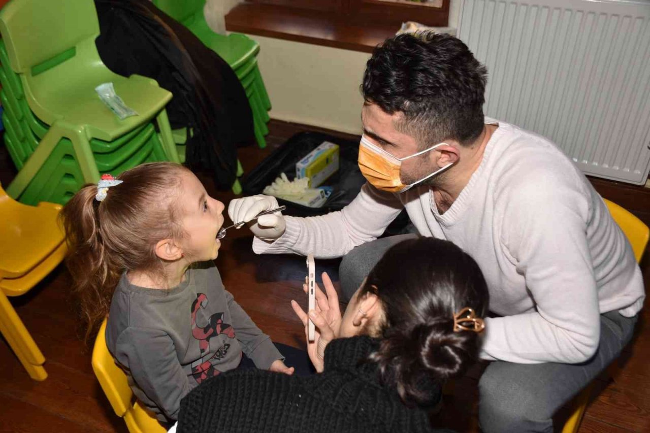 Şehzadeler’deki çocuklara diş taraması yapılacak