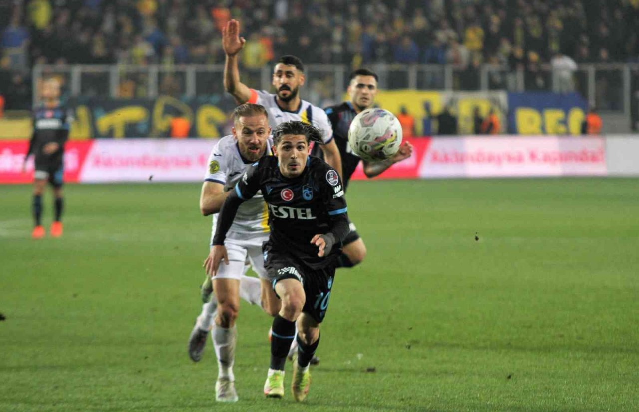 Spor Toto Süper Lig: MKE Ankaragücü: 1 - Trabzonspor: 1 (Maç sonucu)