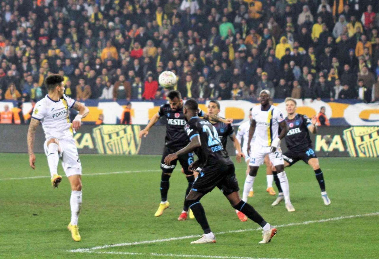 Spor Toto Süper Lig: MKE Ankaragücü: 1 - Trabzonspor: 1 (Maç sonucu)