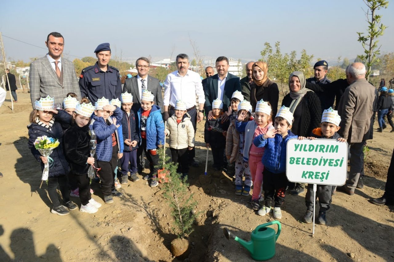 Yıldırım’da 225 bin 250 ağaç kurtarıldı