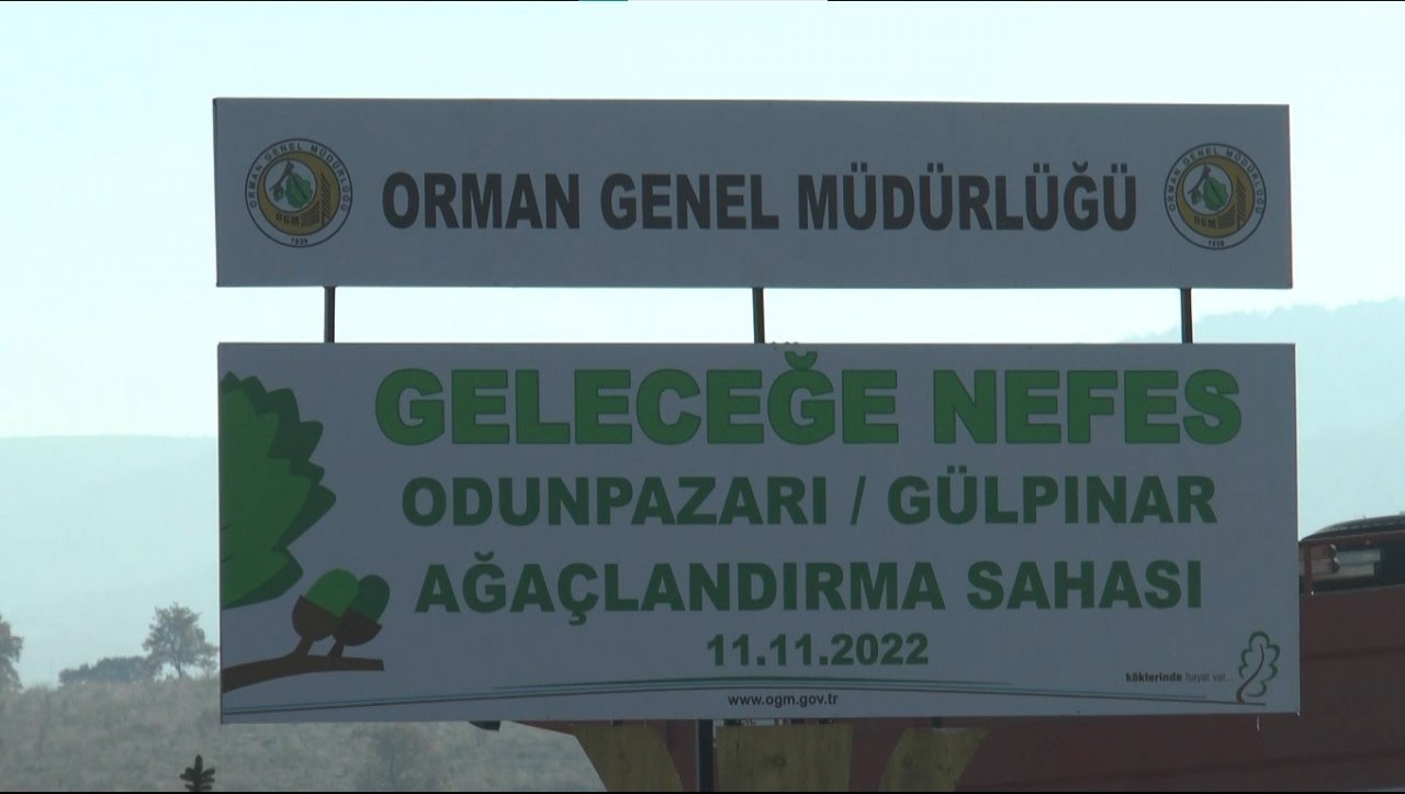 Eskişehir’de 49 bin fidan toprakla buluştu