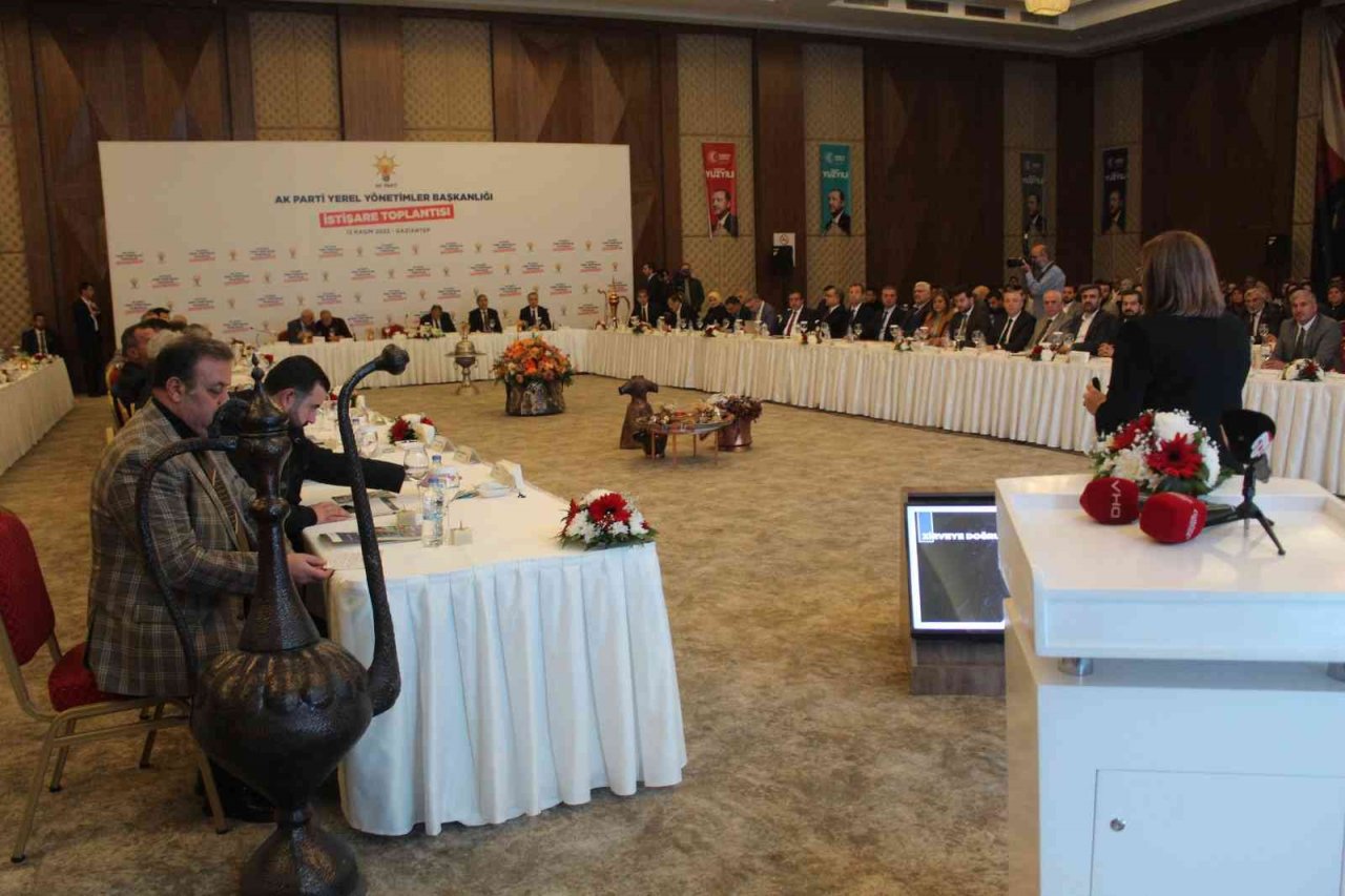 AK Partili Belediye Başkanları İstişare Toplantısı Gaziantep’te yapıldı