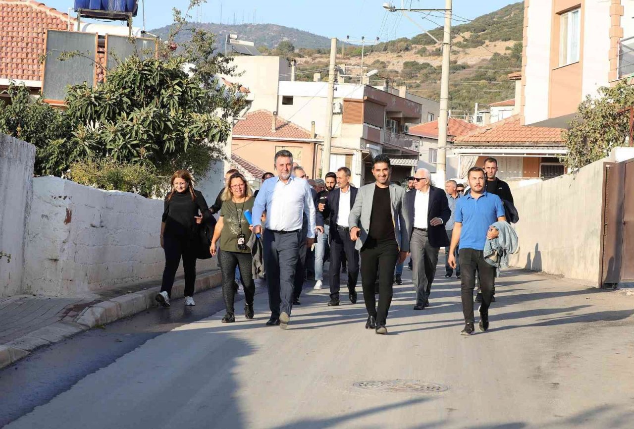 Bayraklı’ya bir ayda 500 ton asfalt