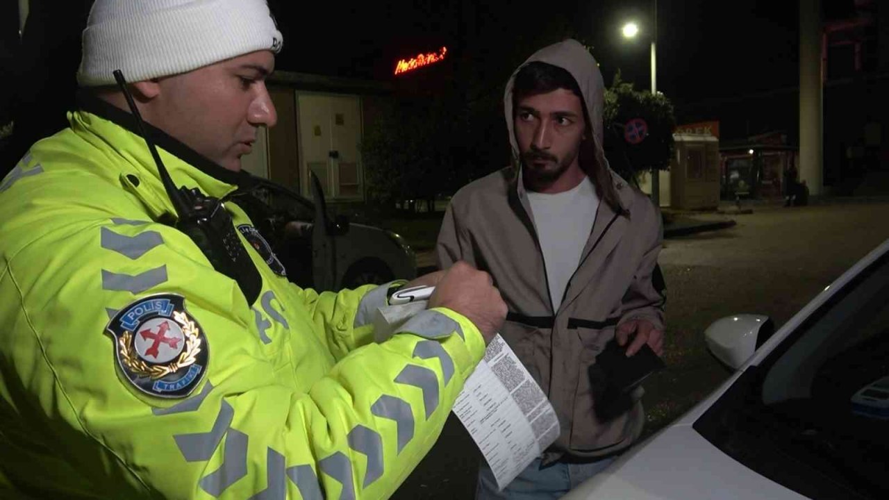 Alkollü çıkmamak için dakikalarca su içti 1,34 promil alkollü çıktı