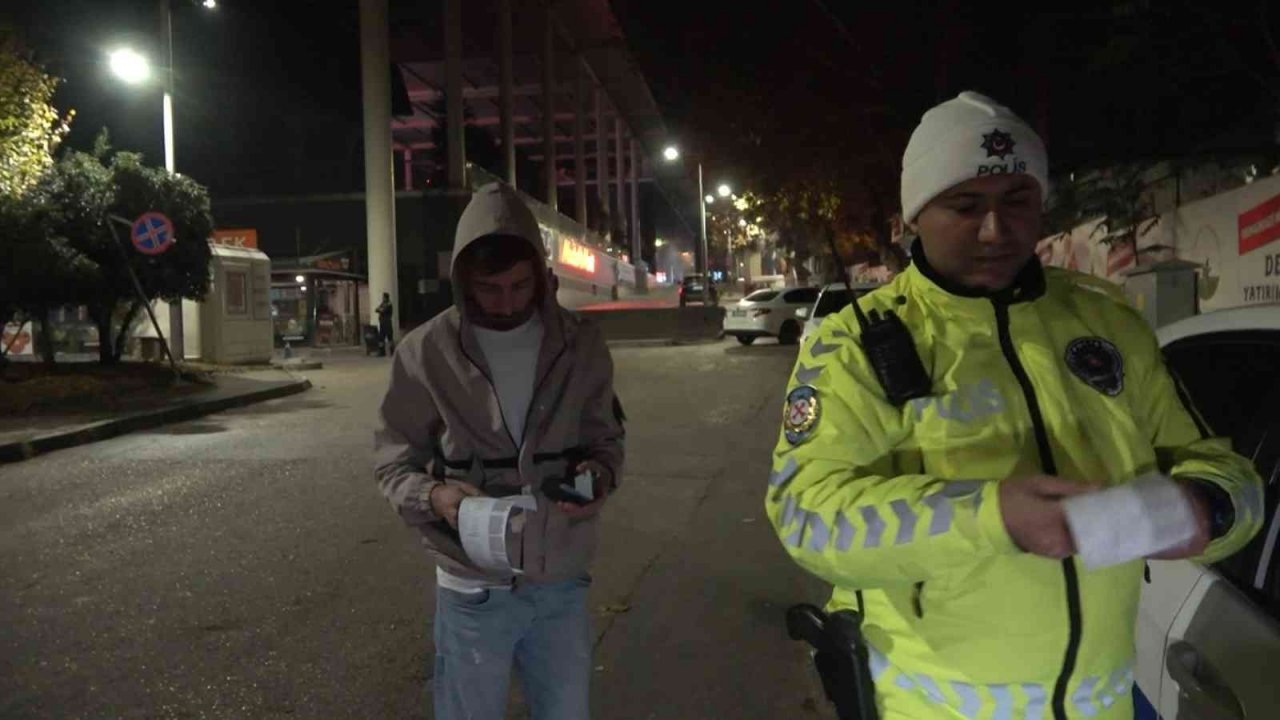 Alkollü çıkmamak için dakikalarca su içti 1,34 promil alkollü çıktı