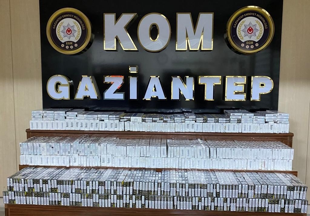 Gaziantep’te kaçakçılık operasyonu: 3 gözaltı