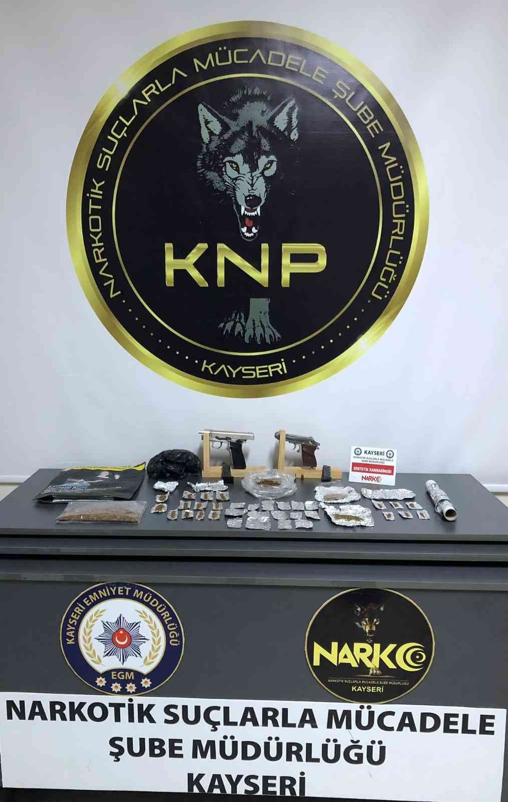 Kayseri’de bir günde 6 Uyuşturucu Taciri Yakalandı