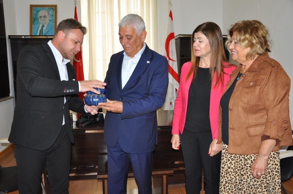Manisa heyetinden kardeş şehir Güzelyurt’ta inceleme