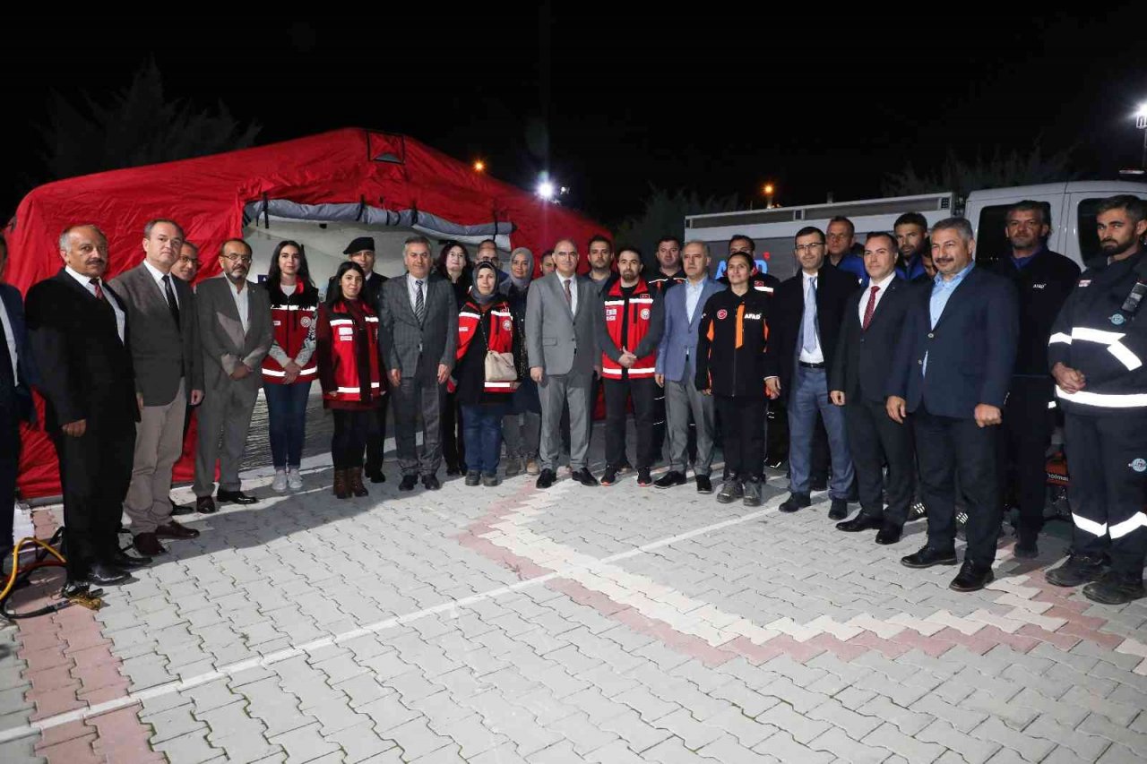 Konya’da ’’Çök-Kapan-Tutun” tatbikatı gerçekleştirildi