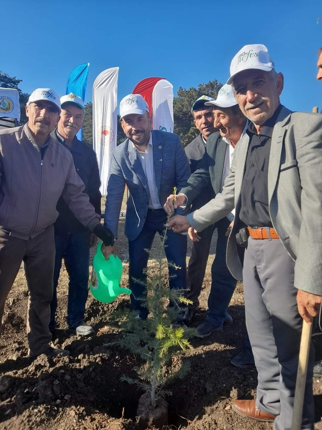 Tohumlar fidana, fidanlar Seyitgazi’ye