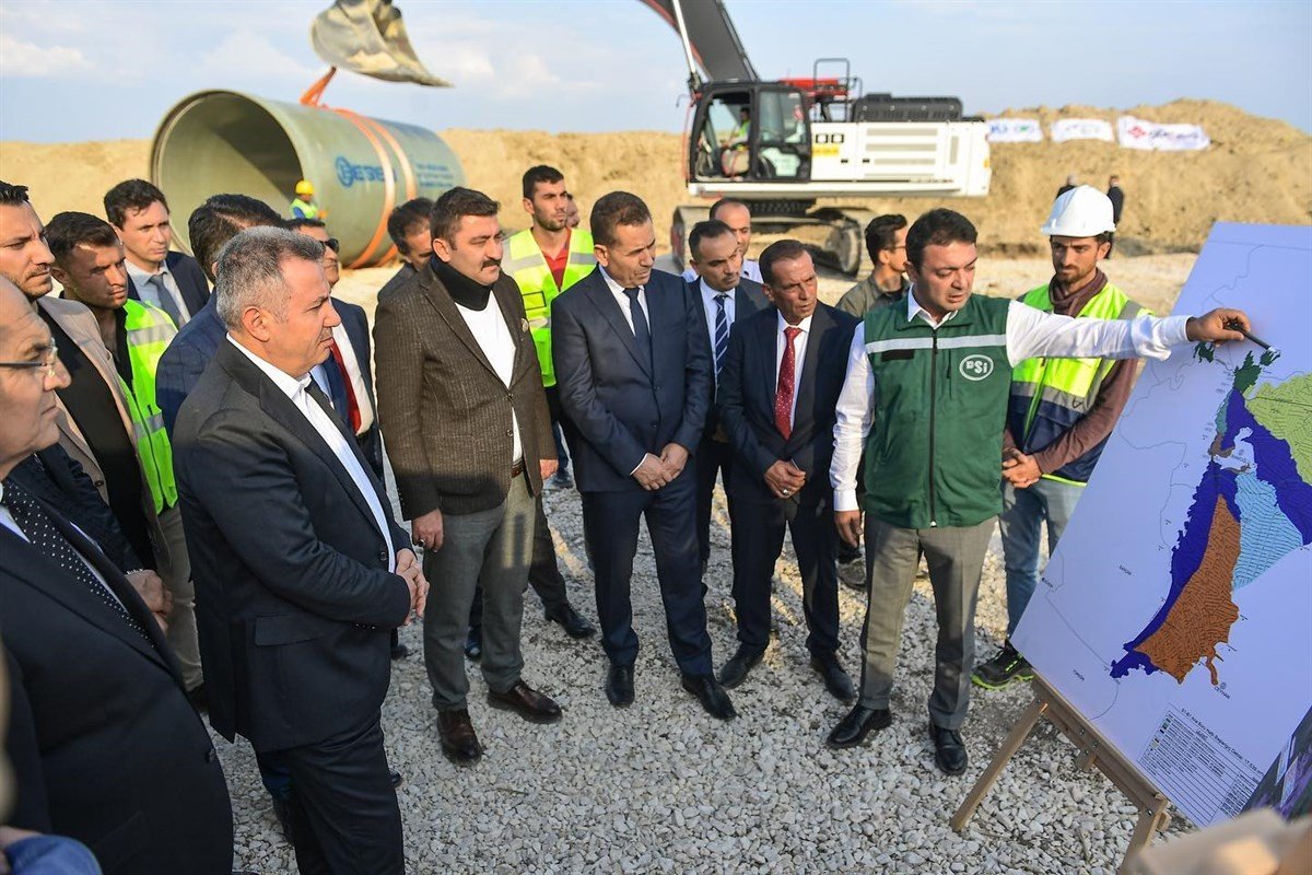 İmamoğlu projesiyle 6 bin hektar alan daha sulanacak