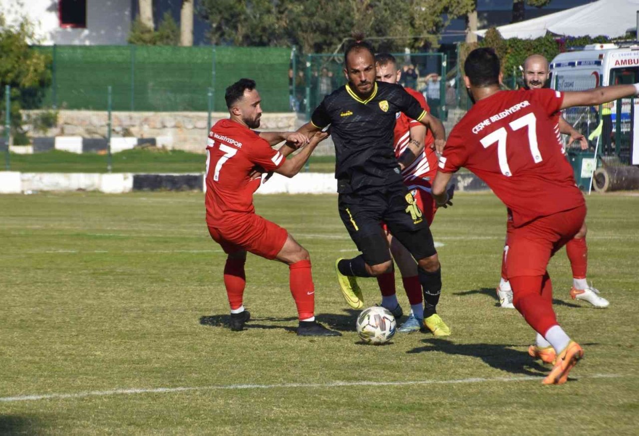 Çeşme Belediyespor: 2 - Aliağaspor FK: 1