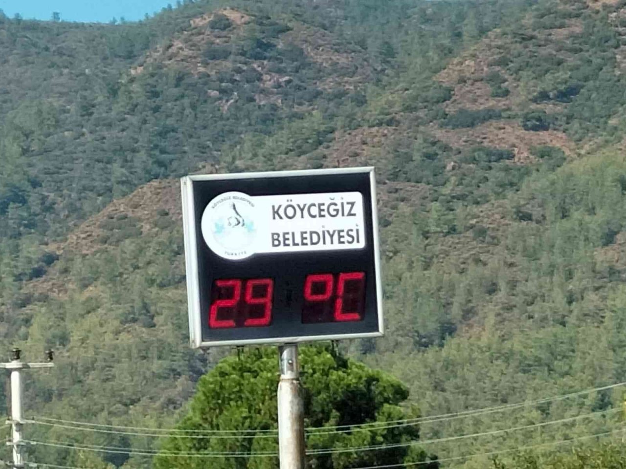 Köyceğiz’de Kasım ortasında sıcaklık 29 dereceyi gösterdi