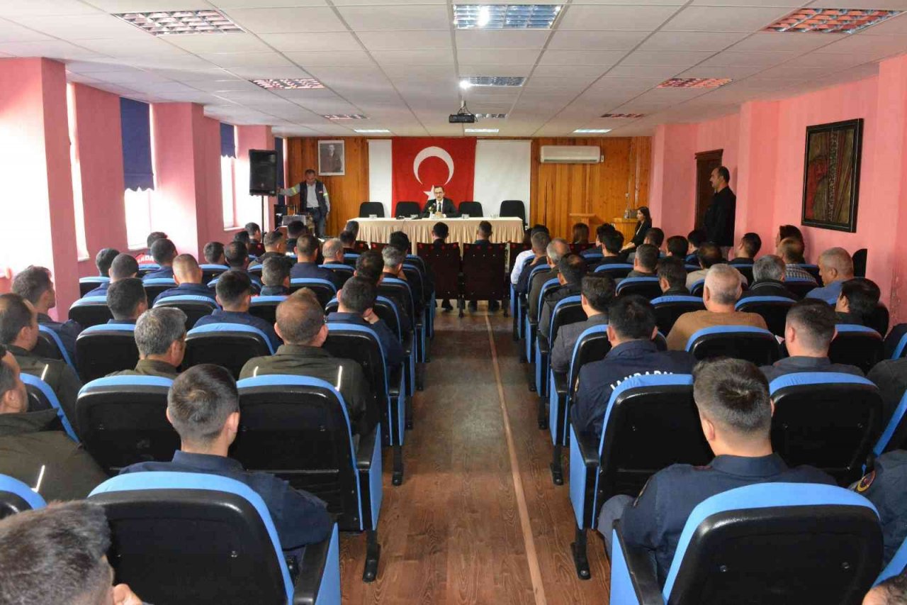 Silifke’de ’Adli Kolluk Koordinasyon’ toplantısı yapıldı