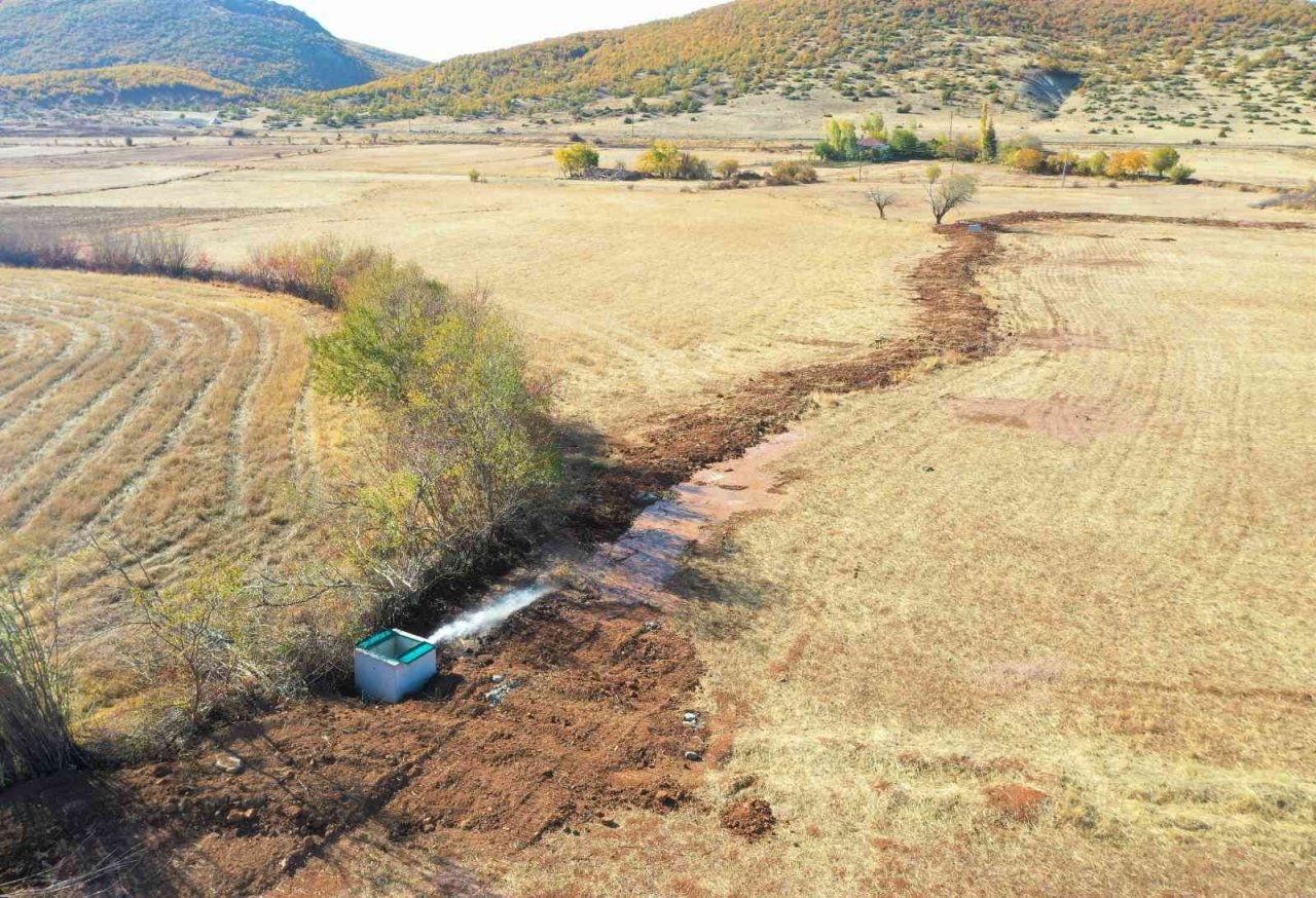 Elazığ’da mikrohavza sulaması tamamlandı