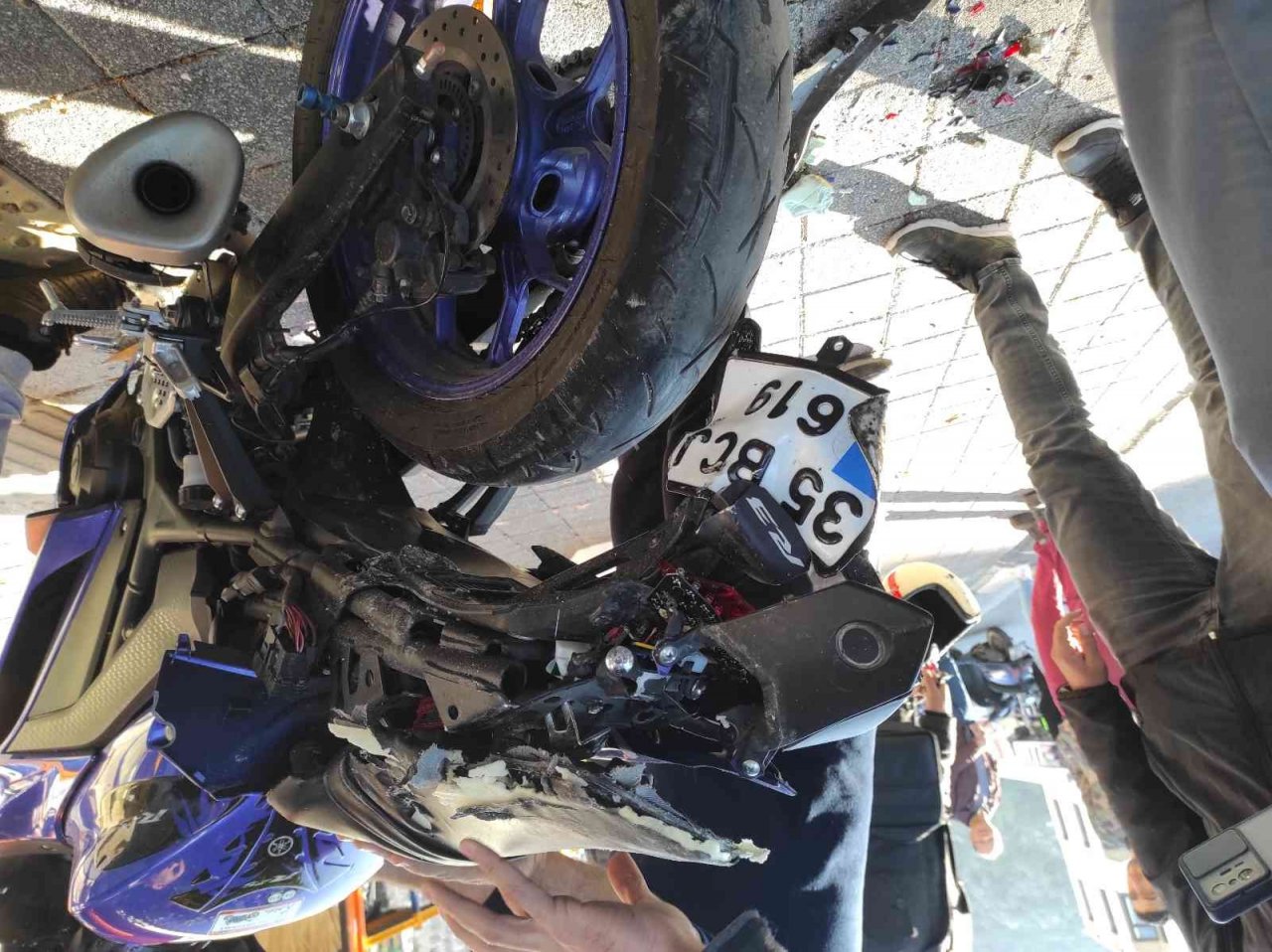 Fethiye’de zincirleme kaza