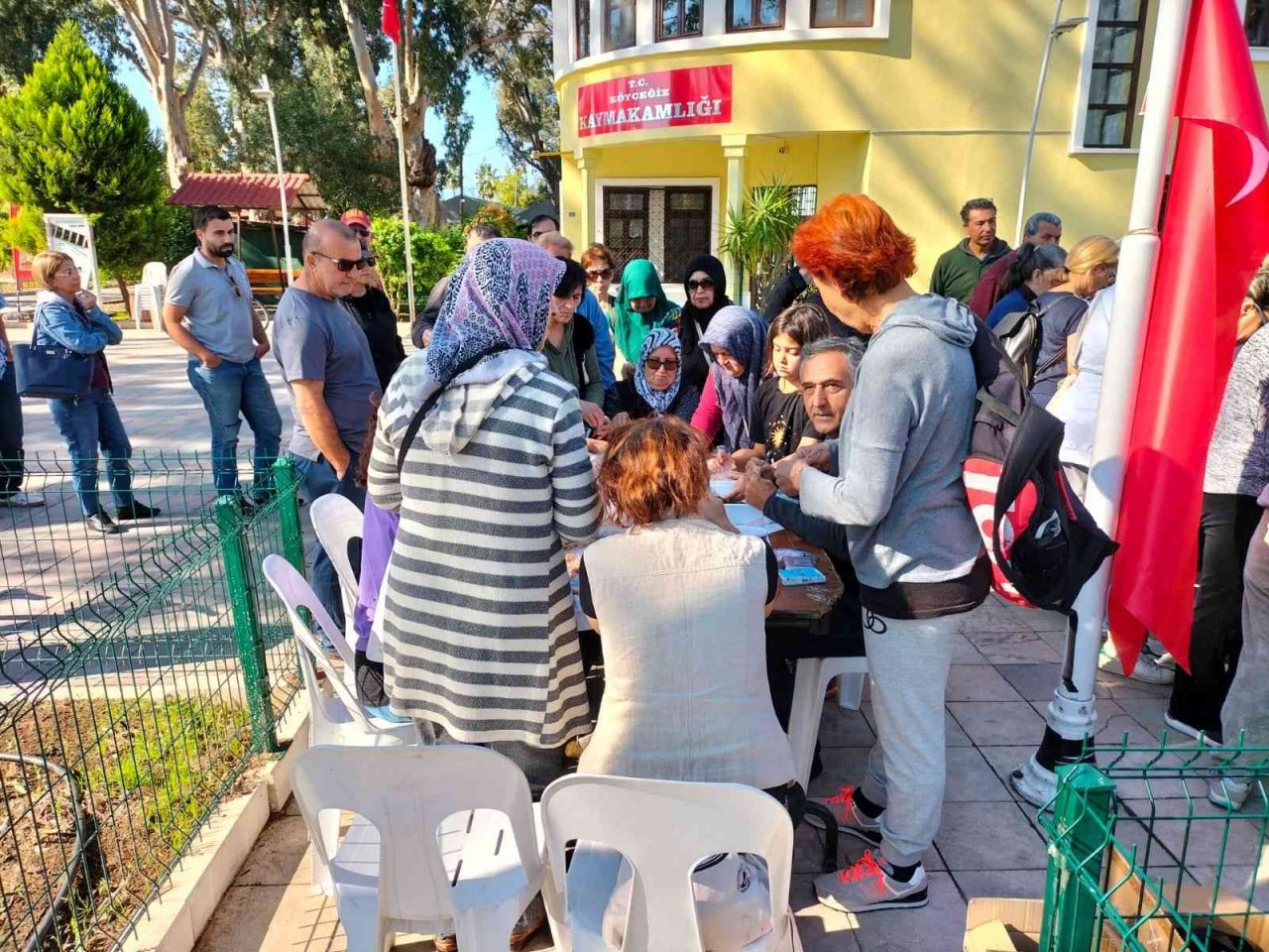 Köyceğiz’de ata tohumları ücretsiz dağıtıldı