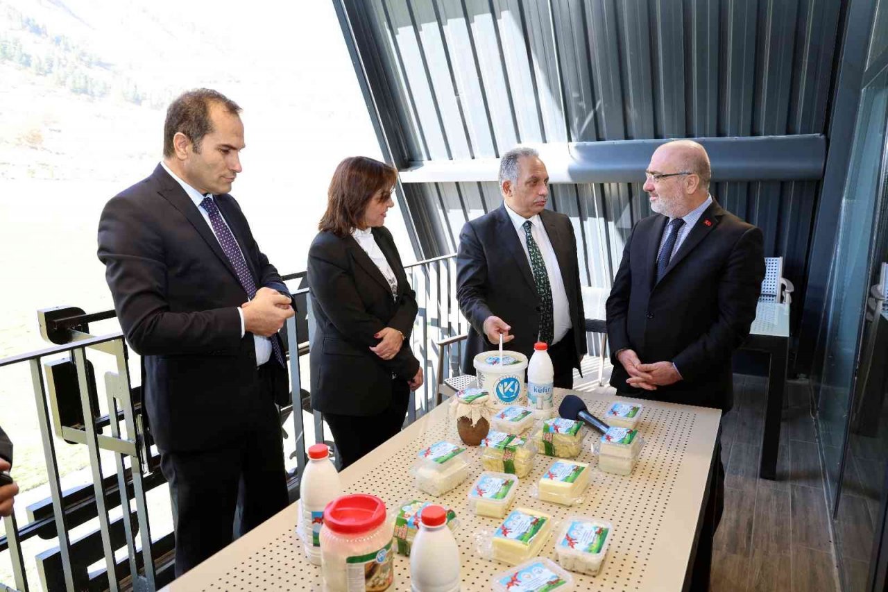 “Talas Süt Evi” ürünleri görücüye çıktı